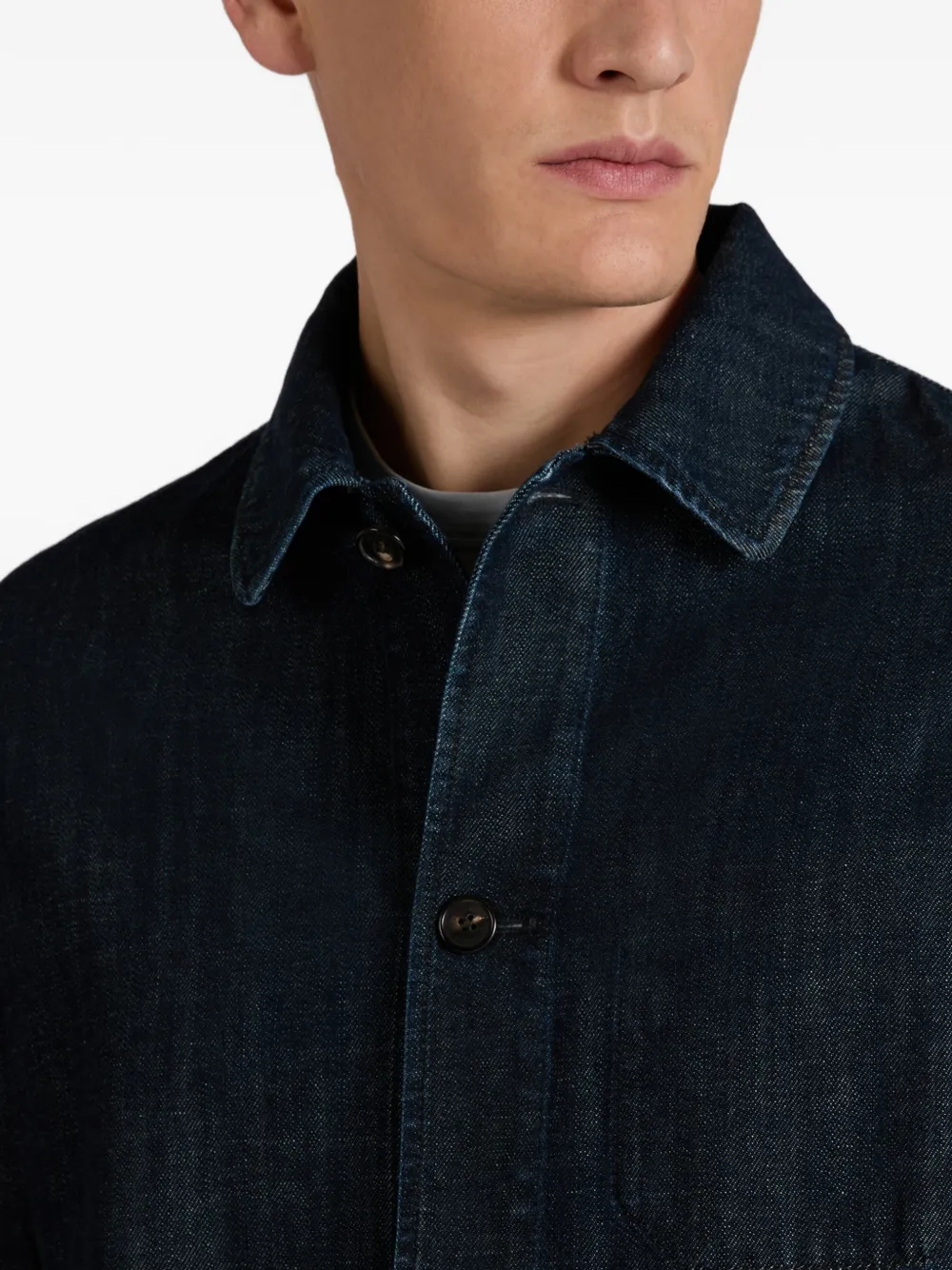 Patch-Pocket Cotton Jacket