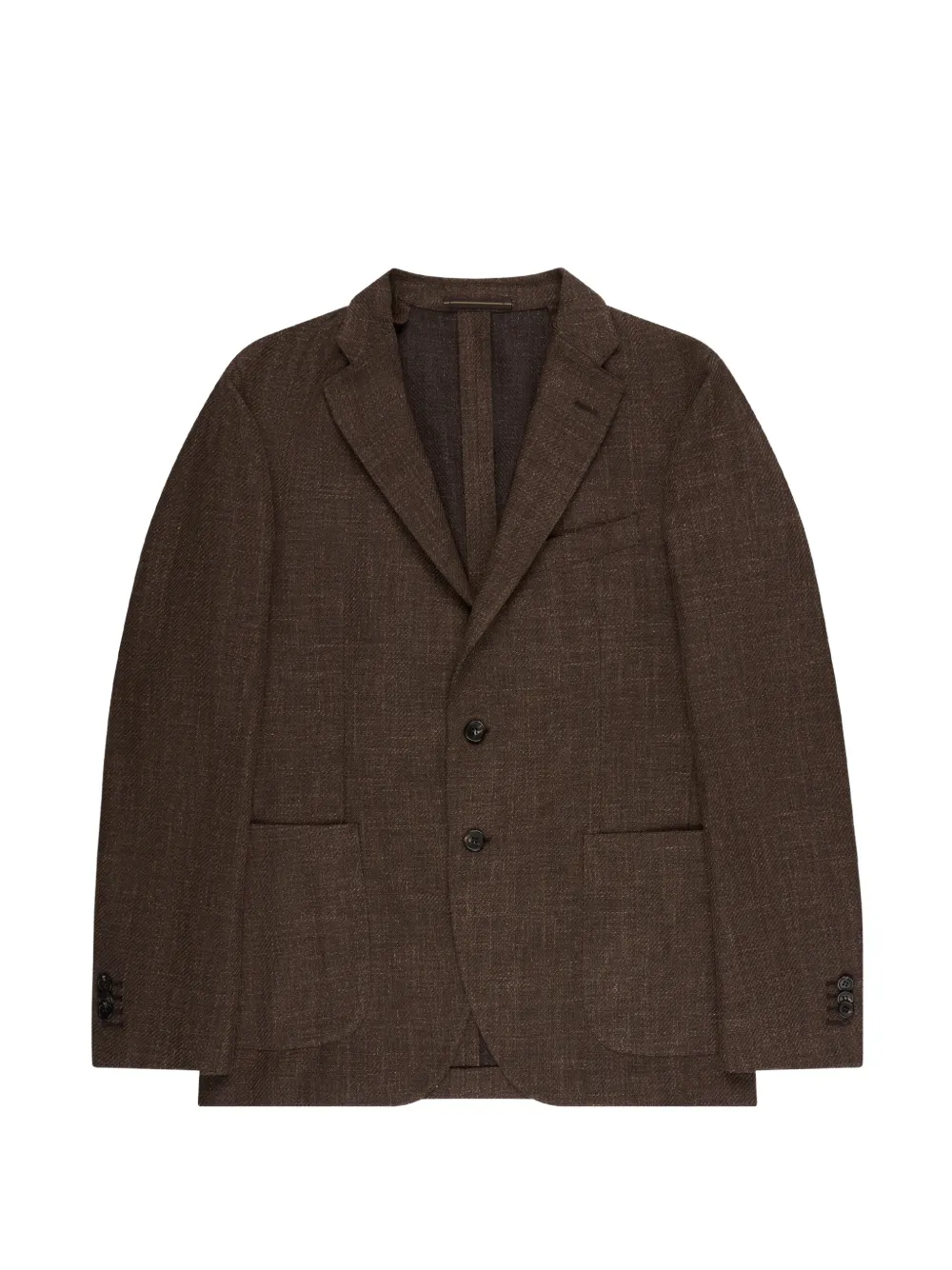 Incotex Meliertes Sakko - Braun