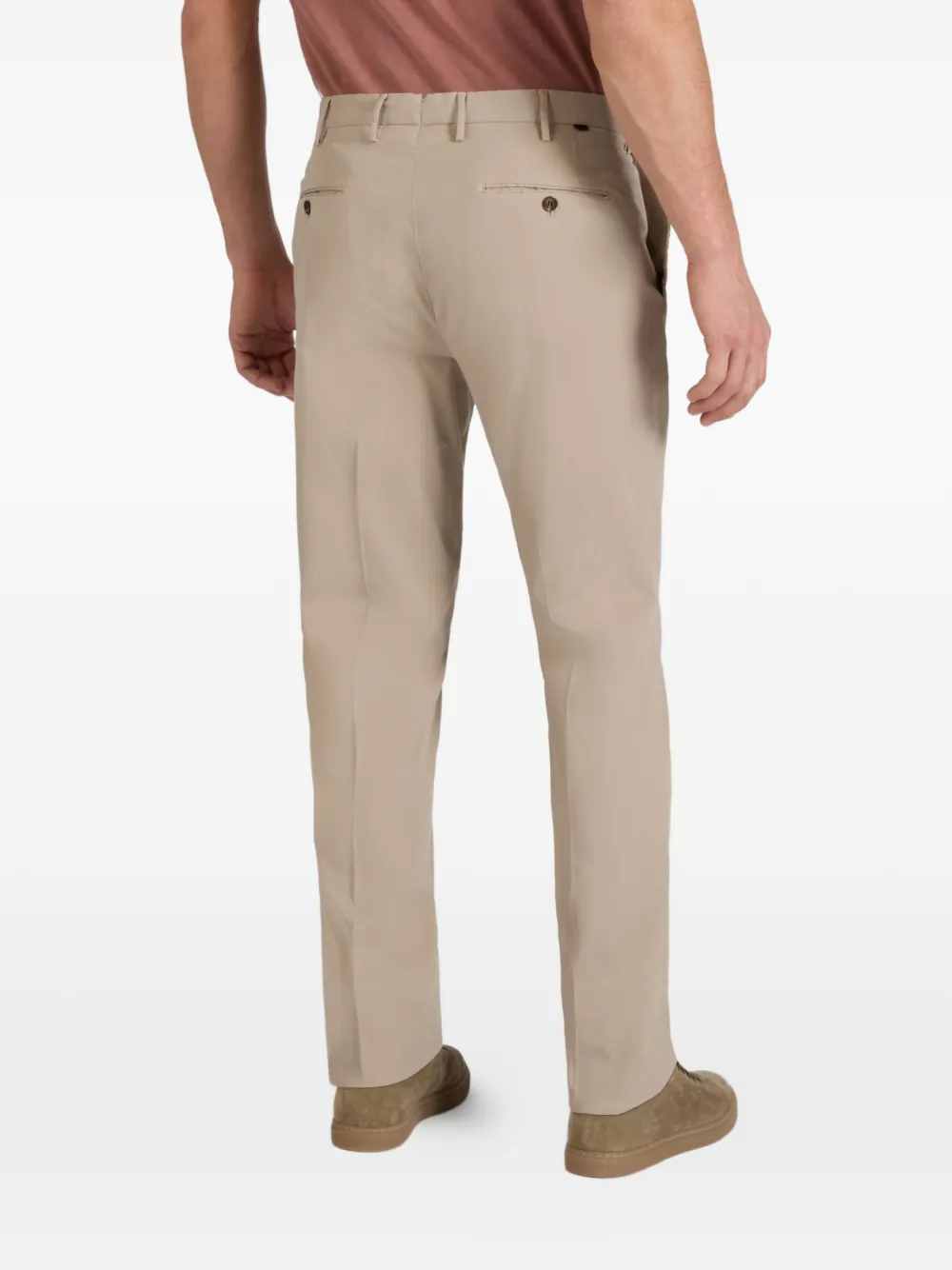 Incotex Broek met knopen Beige