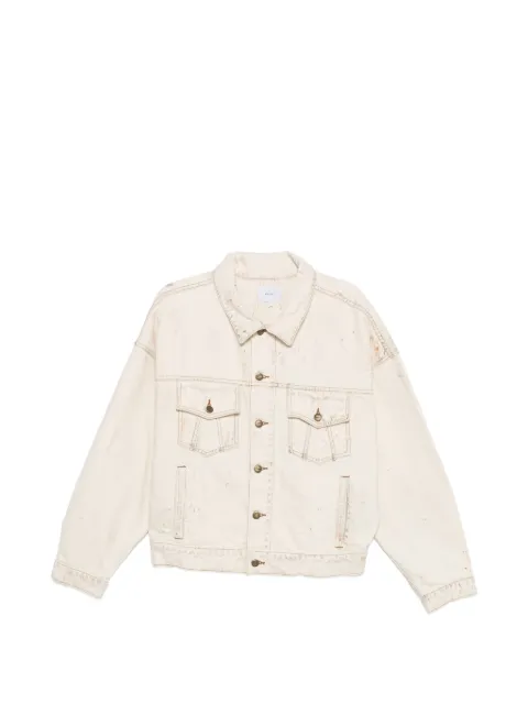 RHUDE distressed denim jacket