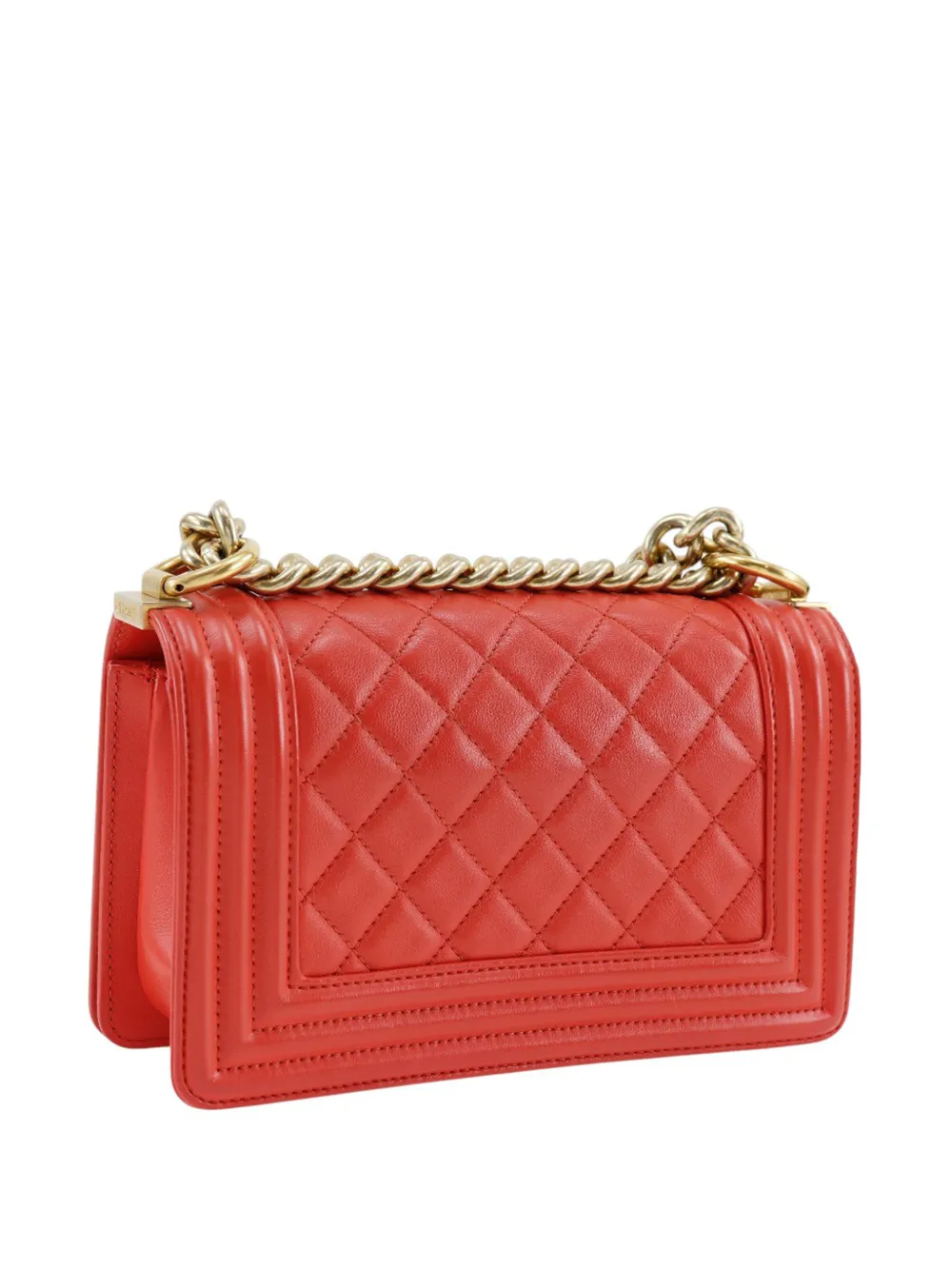 2016-2017 Small Quilted Lambskin Boy Flap Crossbody Bag