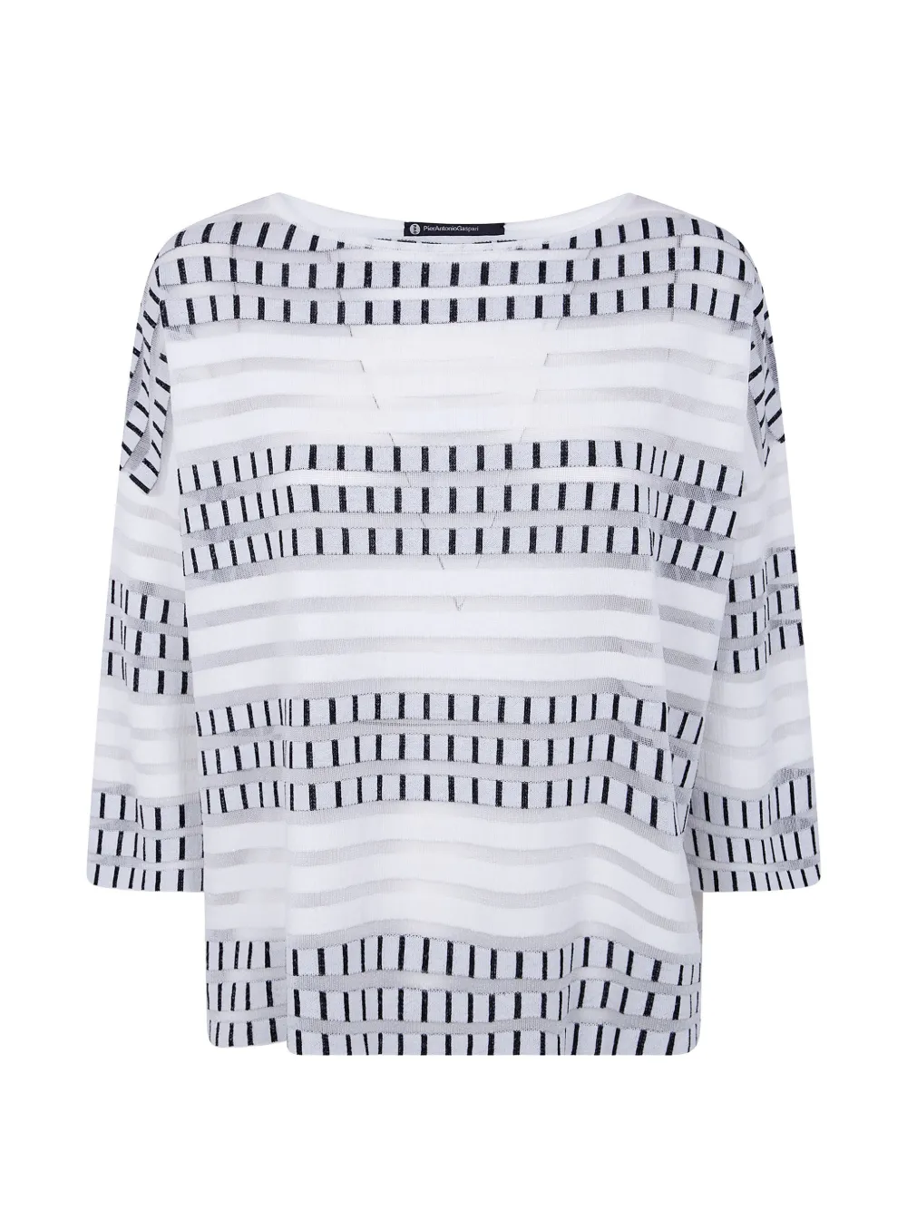 PierAntonioGaspari striped sweater - Bianco