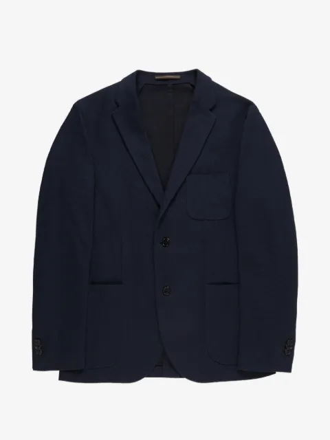Incotex rib-knit blazer