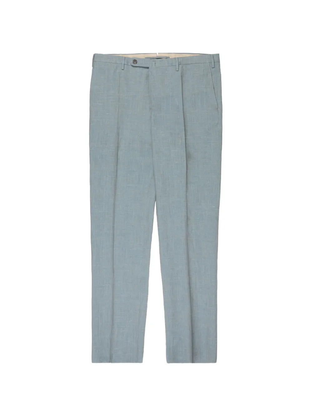 Incotex pressed-crease tailored trousers - Blu