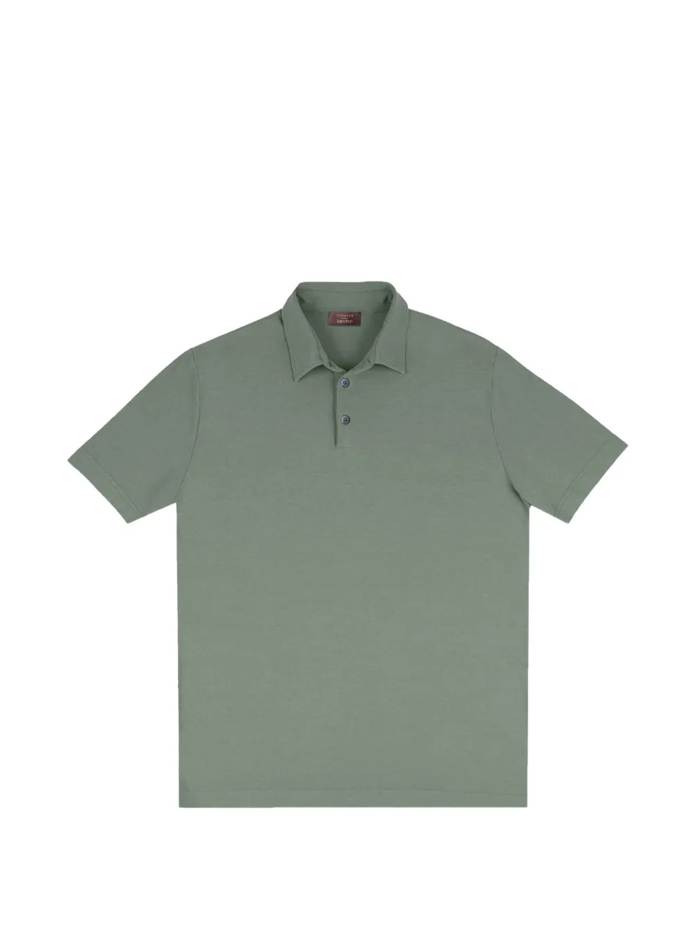Zanone short-sleeve polo shirt - Verde