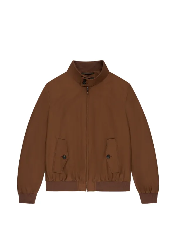 Montedoro ジップアップ ジャケット | ブラウン | FARFETCH JP