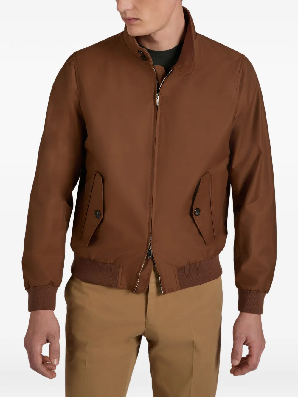  Montedoro Giacca Con Zip - Marrone 