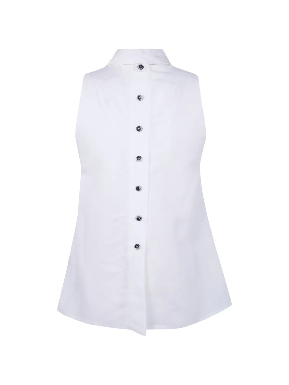  Aviù Collared Sequin Embellished Blouse - White 
