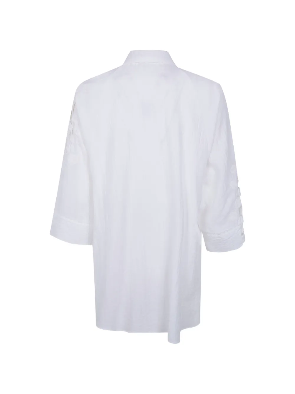  Aviù Appliqué Shirt - White 