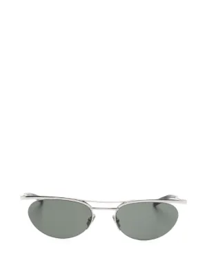 Gentle Monster Turbo MG21 Sunglasses | Silver | FARFETCH KW