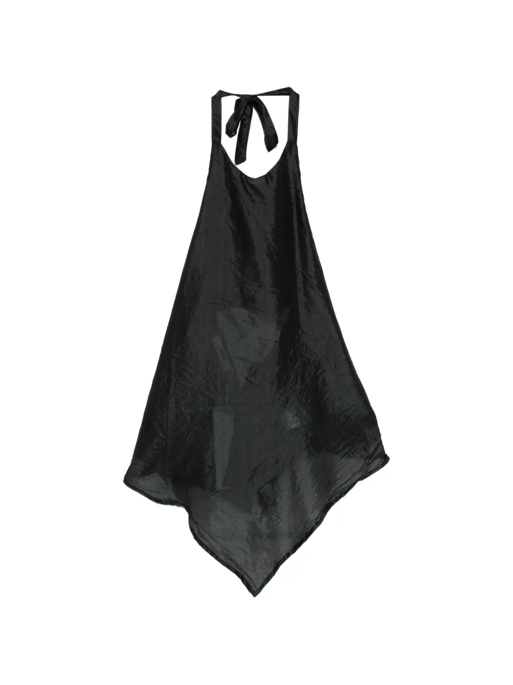 Gimaguas Belle tie-neck halter top - Nero