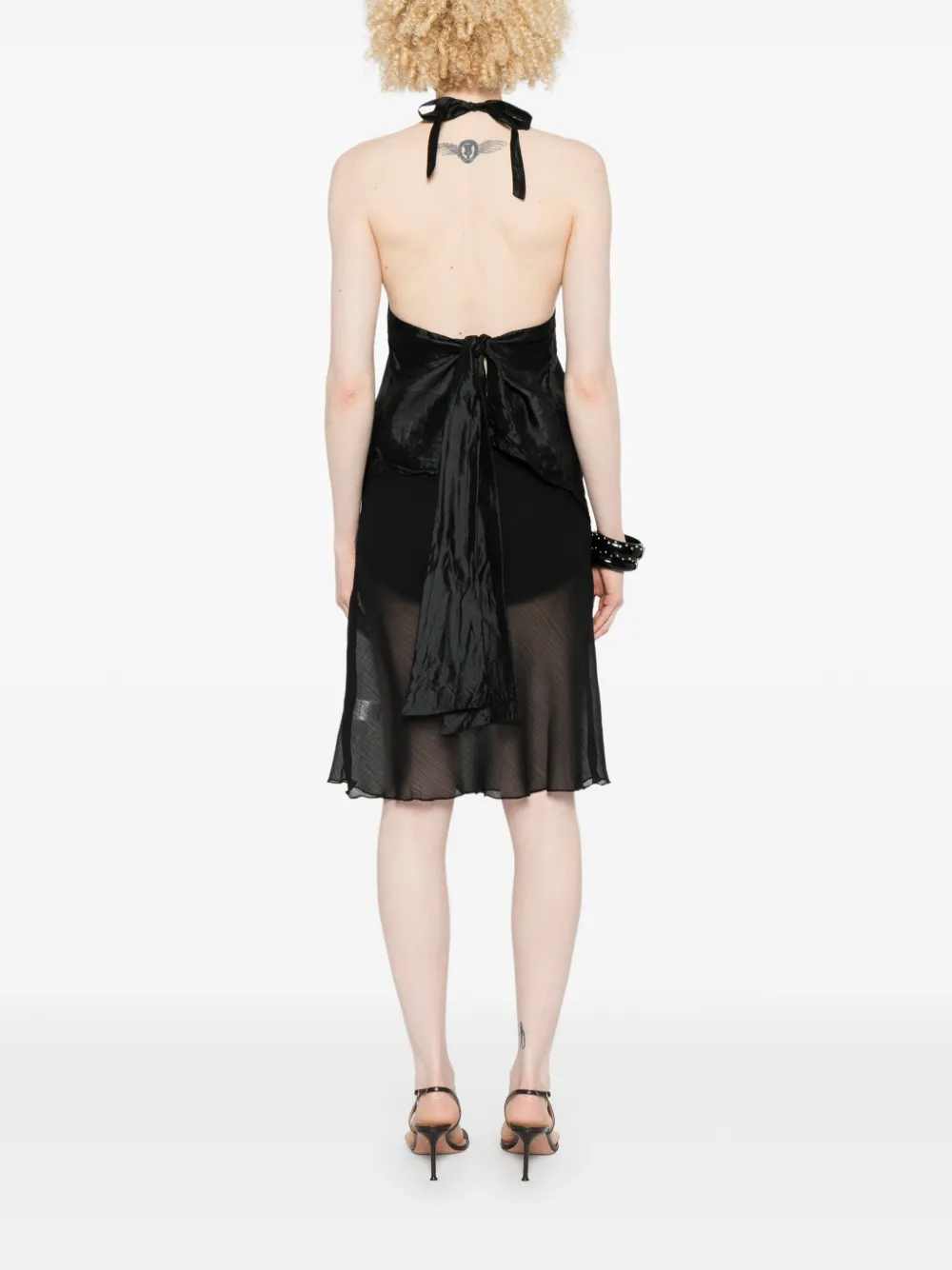 Belle Tie-Neck Halter Top