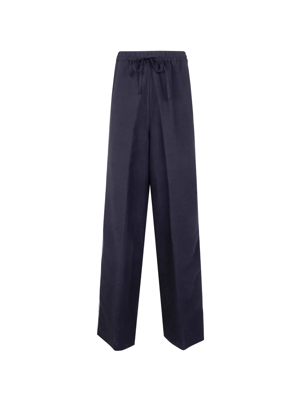 drawstring side-stripe trousers