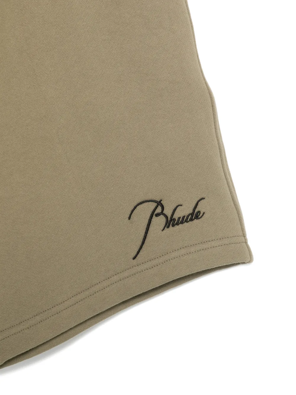 RHUDE Classique shorts met trekkoord Groen