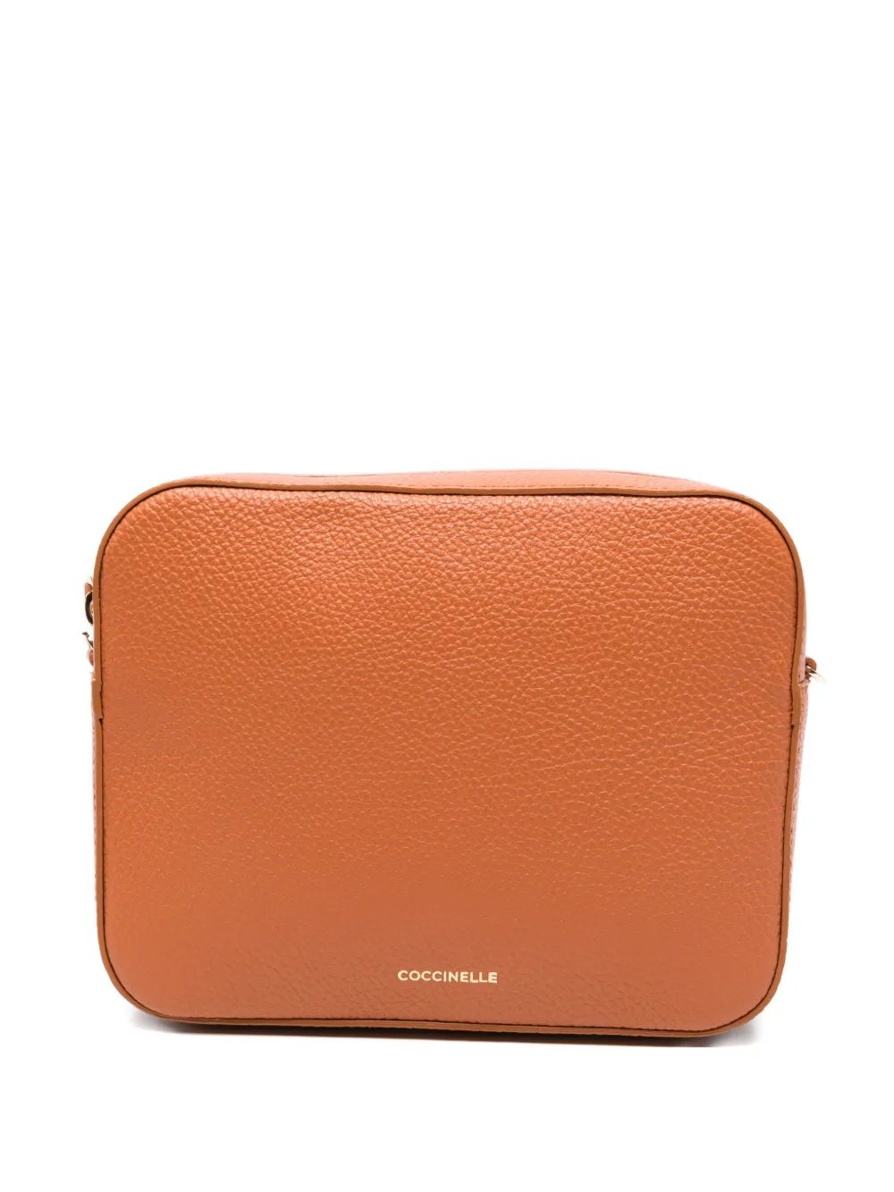 Coccinelle Borsa a tracolla in pelle con zip - Marrone