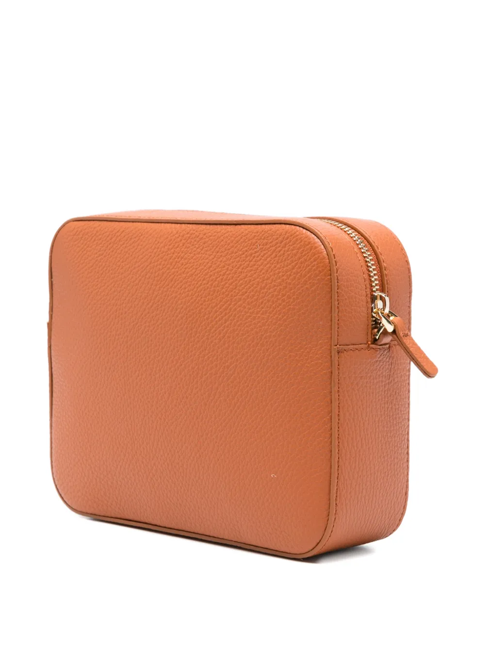 Coccinelle Leren crossbodytas met rits Bruin