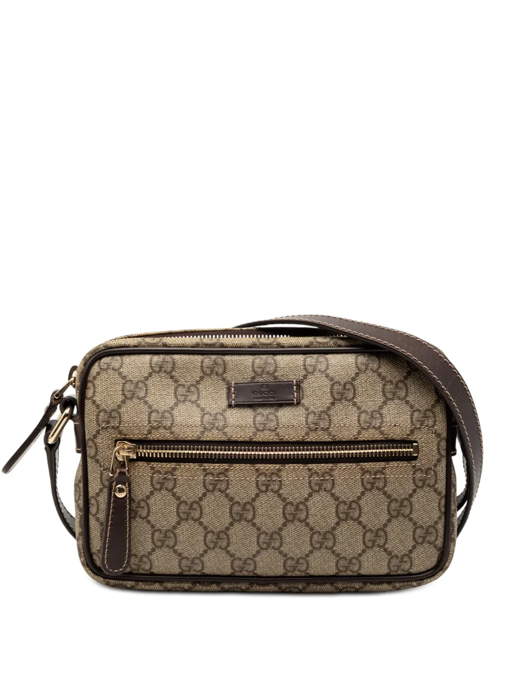 Gucci Pre-Owned 2000-2015 GG Supreme crossbody bag - Marrone