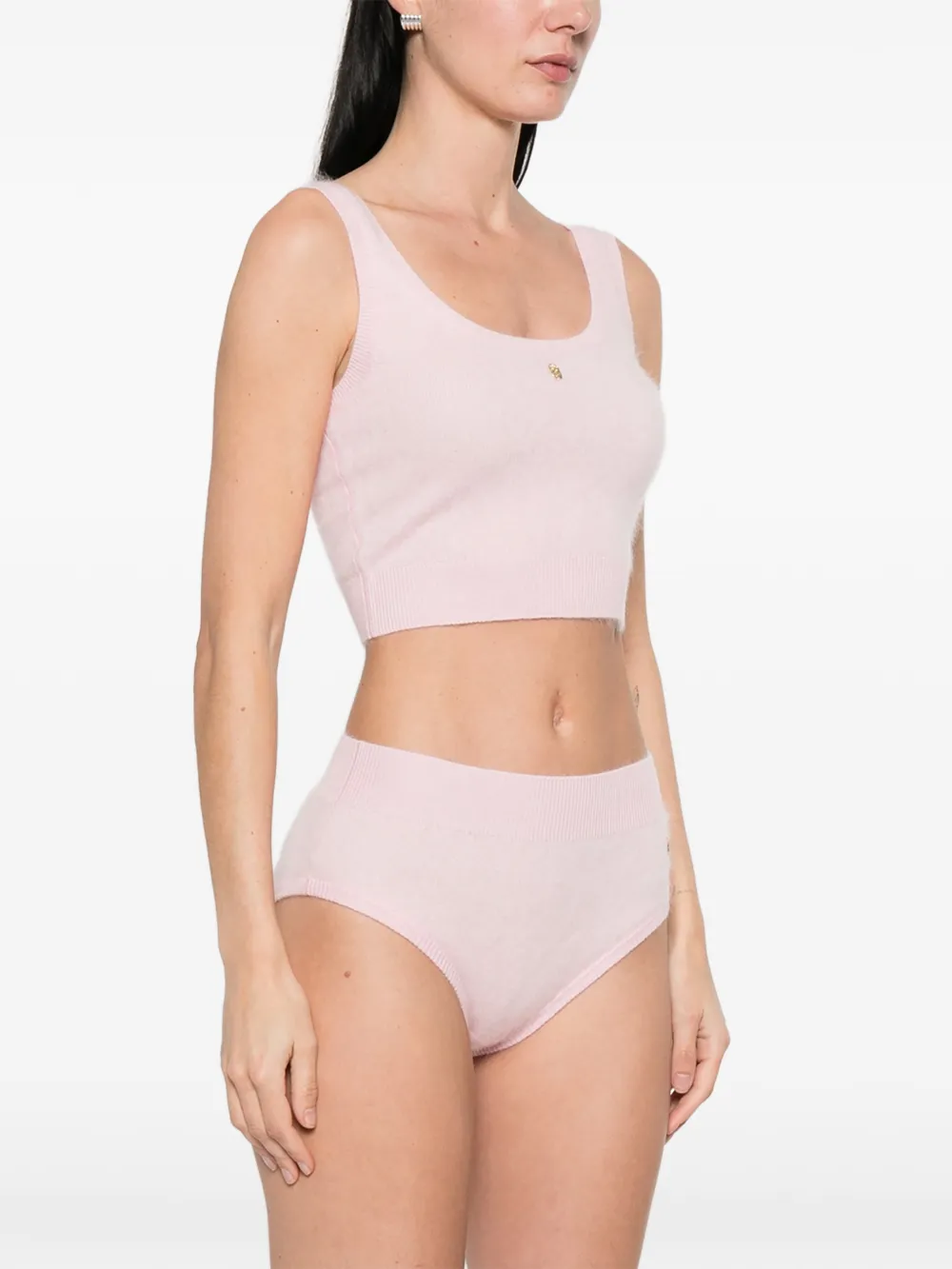  From Future Top Con Cuello Redondo - Rosa 