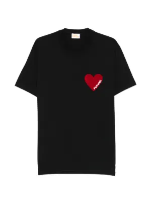 Comme Des Garçons Play ハートプリント Tシャツ | ブラック | FARFETCH JP