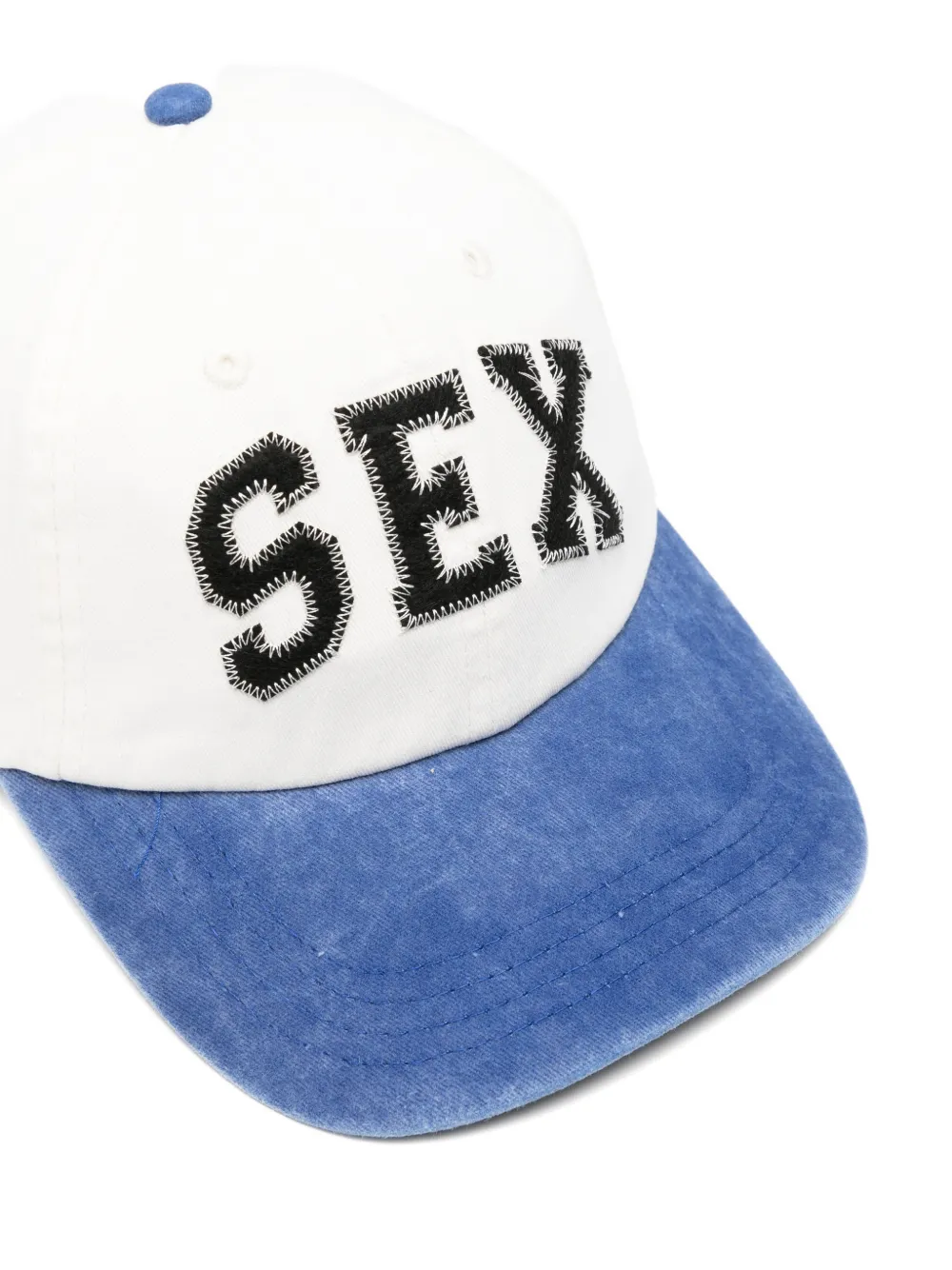 Embroidered-Detail Cap