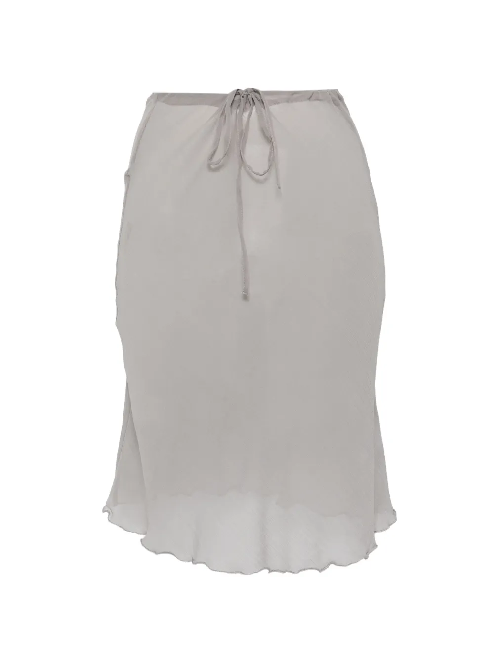 Gimaguas Bahia tie-waist mini skirt - Grigio