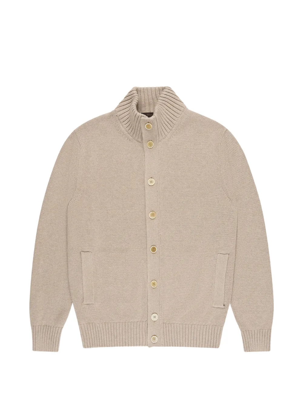 Zanone buttoned cardigan - Neutrals