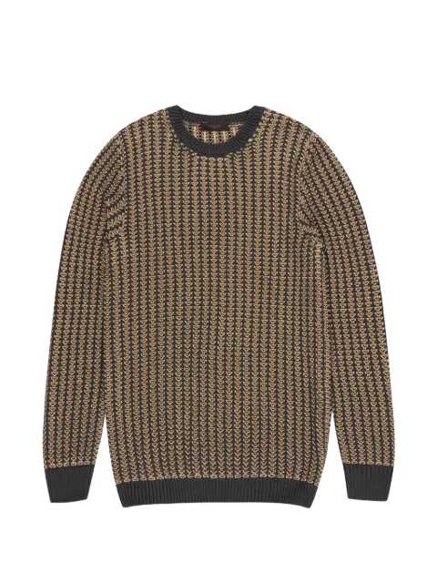 Zanone crew-neck ribbed sweater