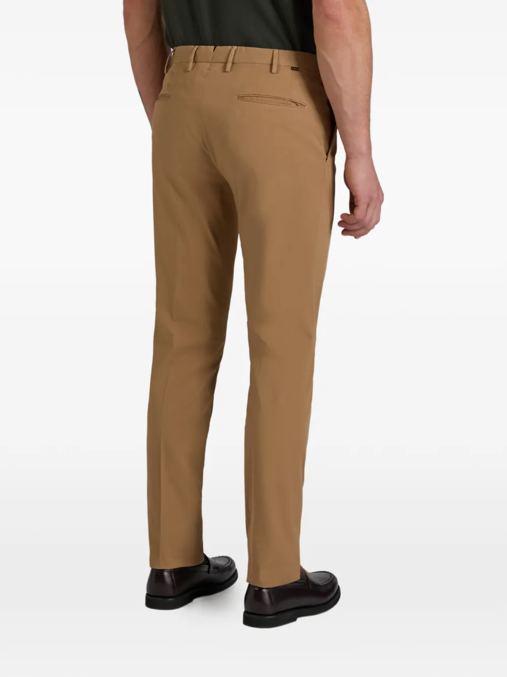 Incotex Broek met knoopsluiting Beige