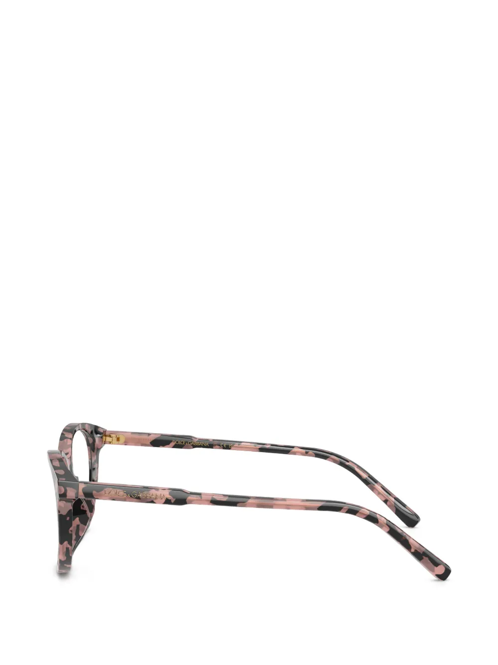  Dolce & Gabbana Eyewear Geometric-frame Glasses - Pink 