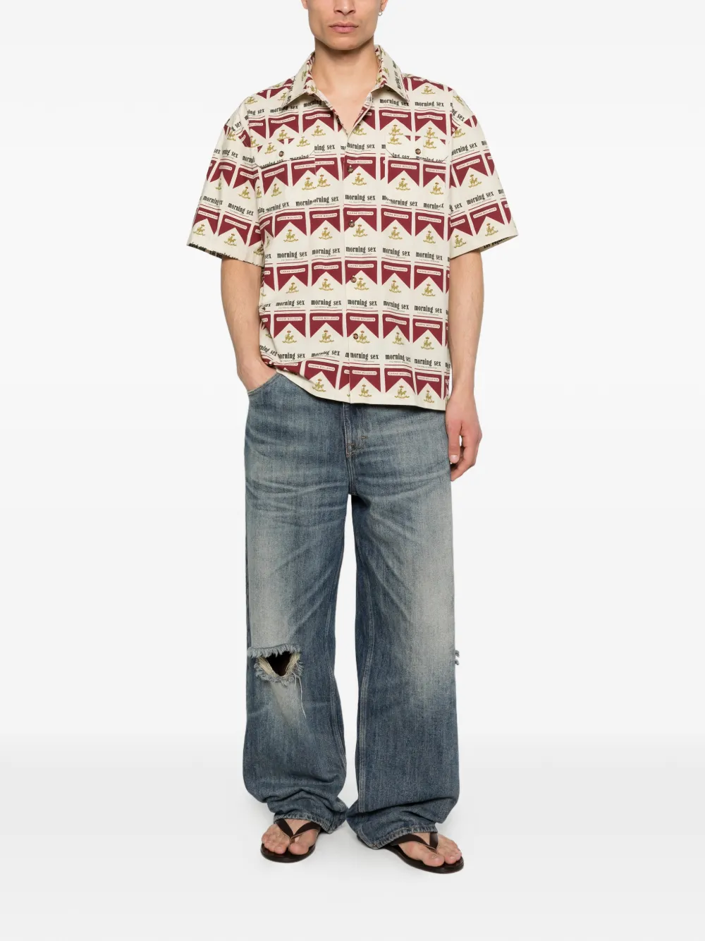 Printed Short-Sleeve Shirt