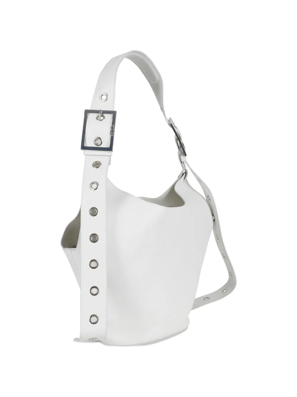  Dondup Hobo Eyelet Bag - White 