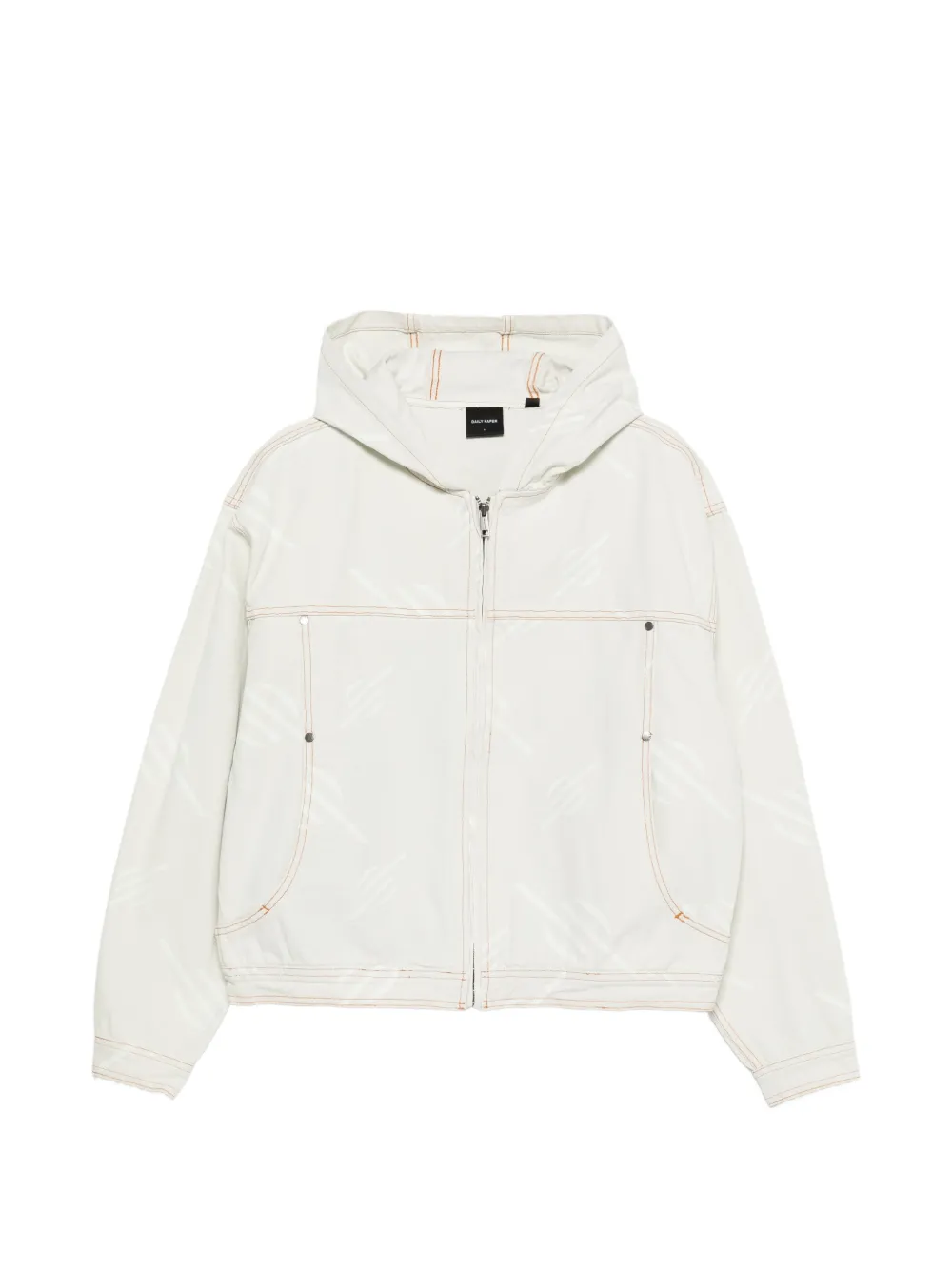 Daily Paper - Jack met capuchon en patroon - heren - katoen