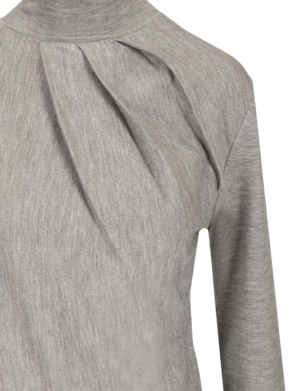Givenchy Gedrapeerde trui Grijs