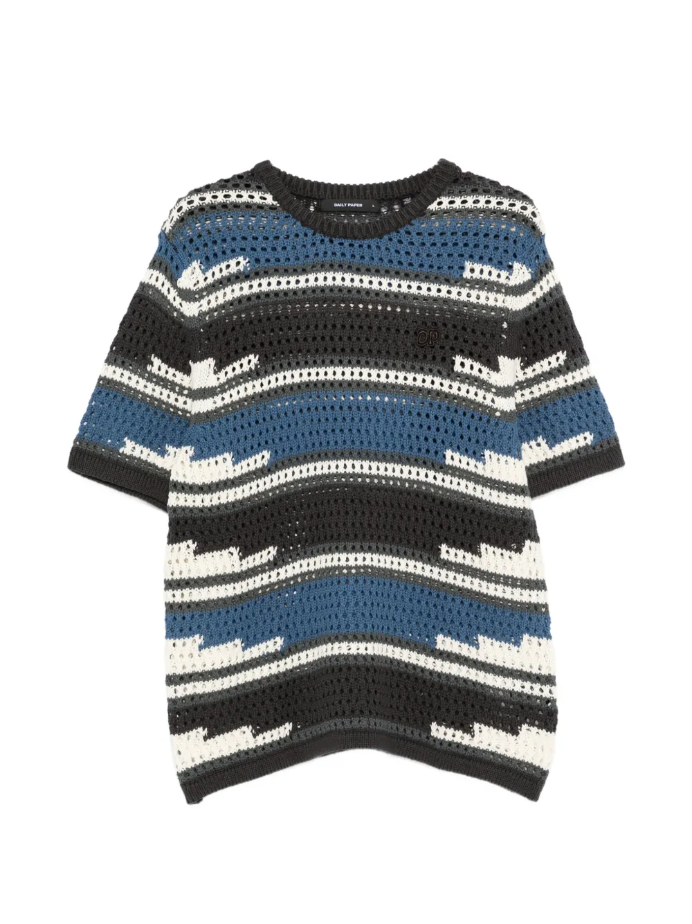 Daily Paper striped knit sweater - Nero