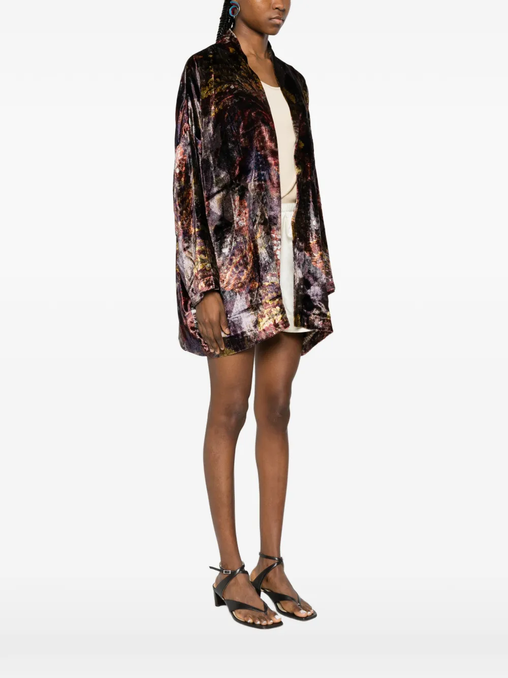  Yavi Floral Jacket - Black 