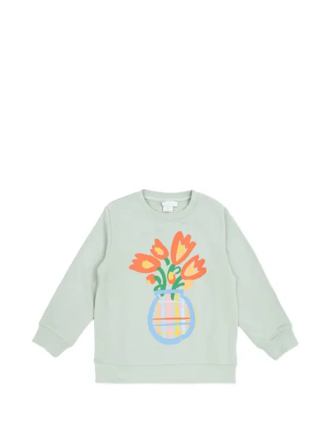 Stella McCartney Kids flora-detail sweatshirt