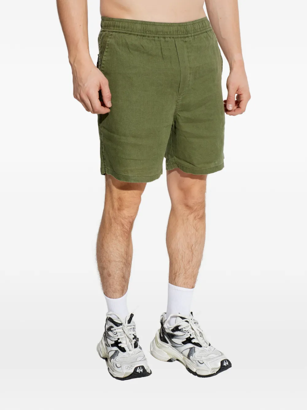 Sajabari Elasticated-Waistband Shorts