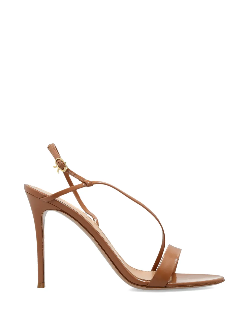Gianvito Rossi strap leather sandals - Toni neutri