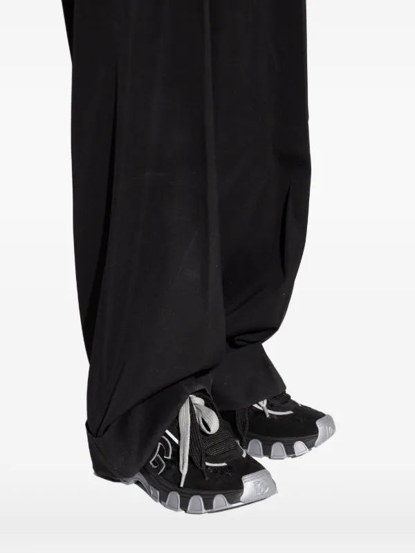 Dolce & Gabbana DG Country Road Logo Sneakers | Black | FARFETCH