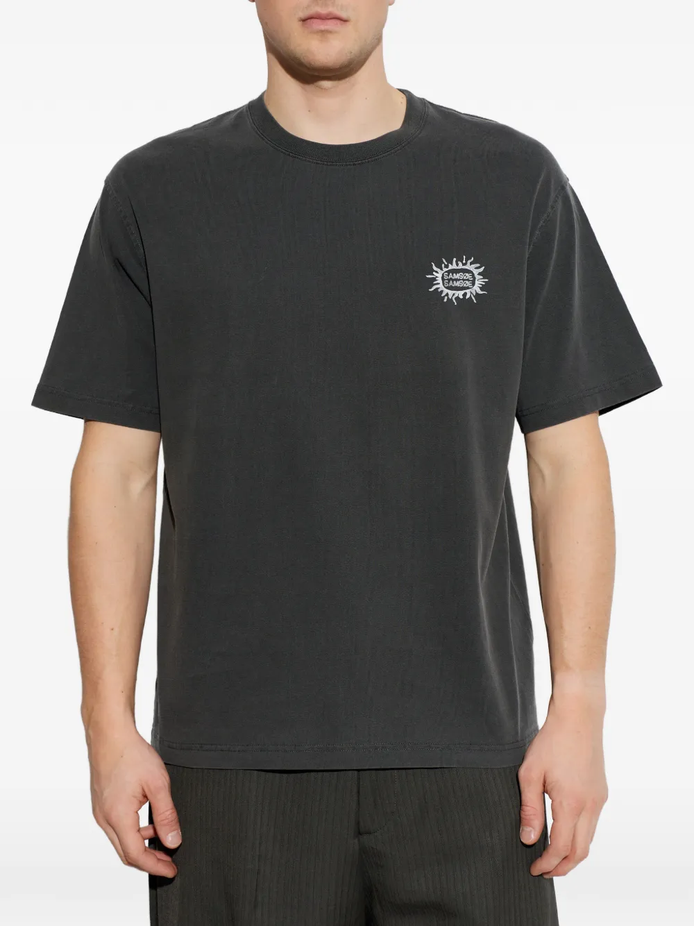  Samsoe Samsoe Graphic-print T-shirt - Grey 