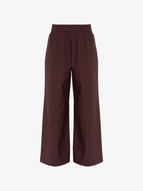 SAMSOE SAMSOE Sajulio elasticated-waist wide-leg trousers