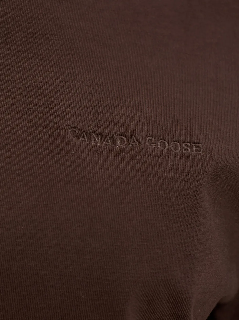 Canada Goose Roam T-shirt met logo Bruin