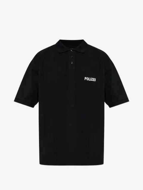 VETEMENTS short sleeve polo T-shirt