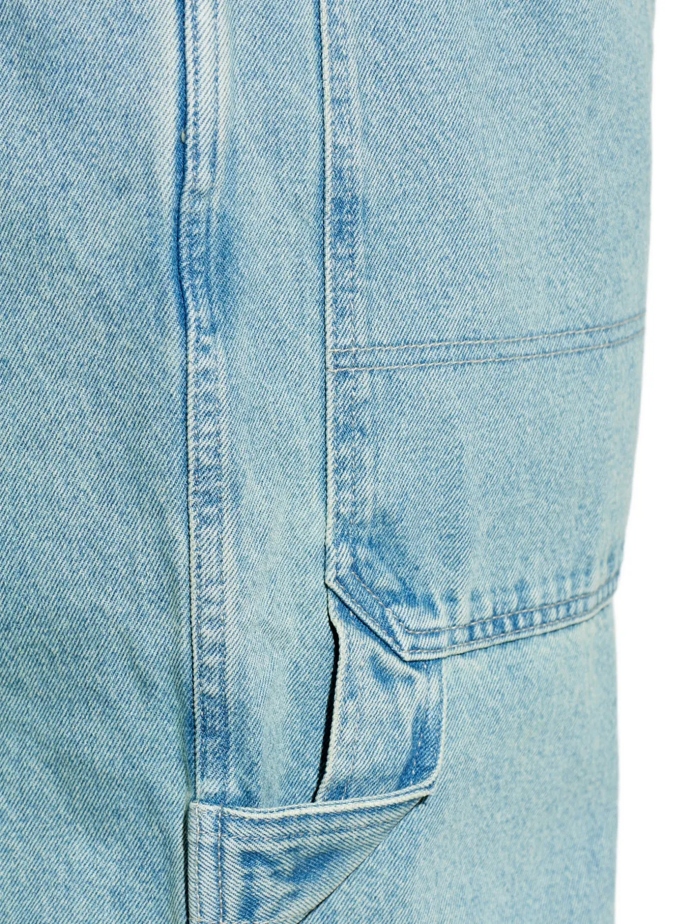 VETEMENTS Jeans met zak aan de voorkant Blauw