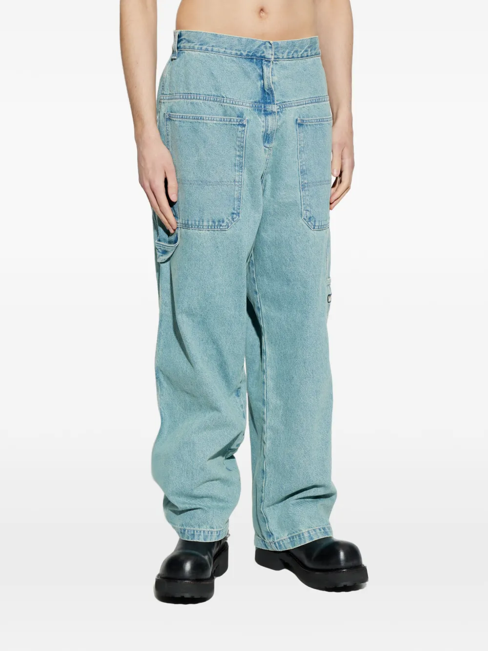 VETEMENTS フロントポケット ジーンズ | ブルー | FARFETCH JP