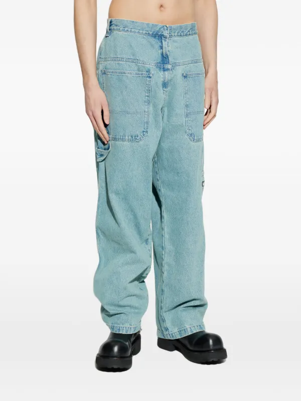 VETEMENTS フロントポケット ジーンズ | ブルー | FARFETCH JP