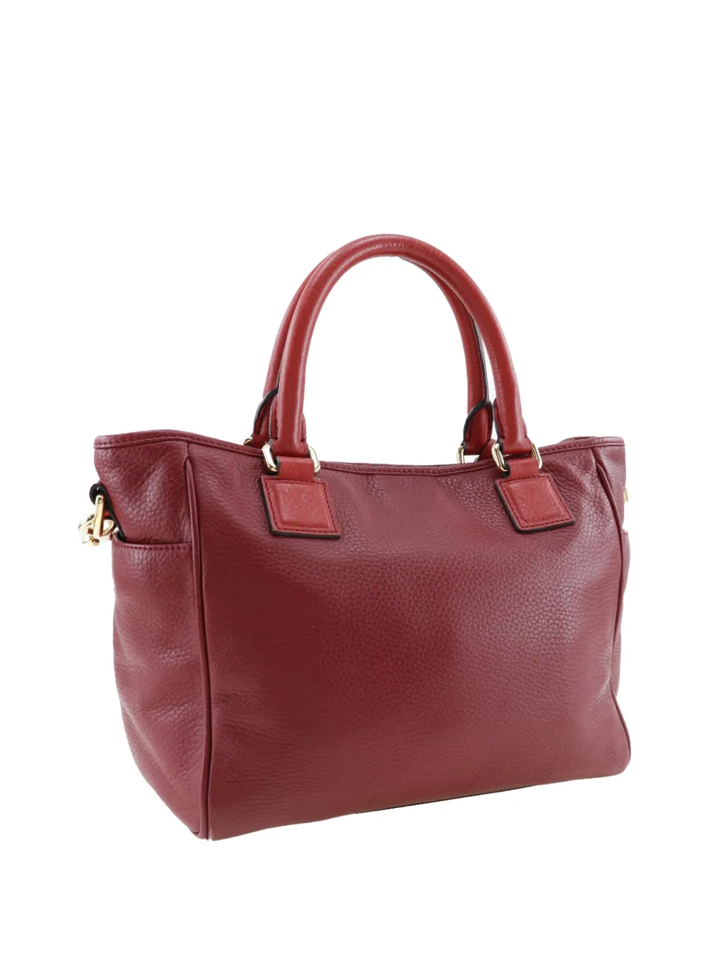 2010 Leather Anagram Satchel
