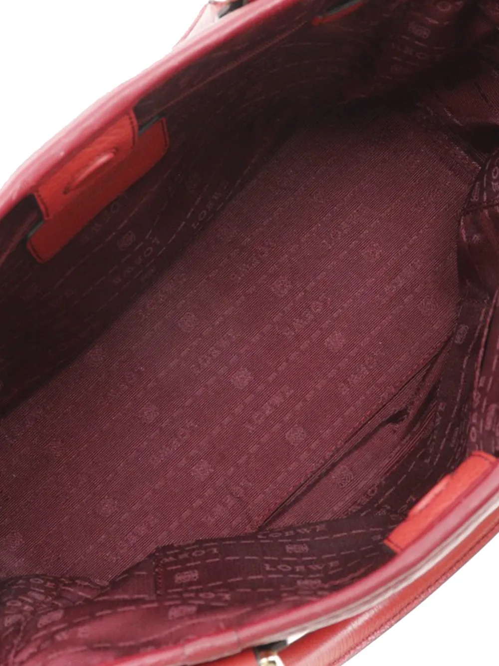 2010 Leather Anagram Satchel