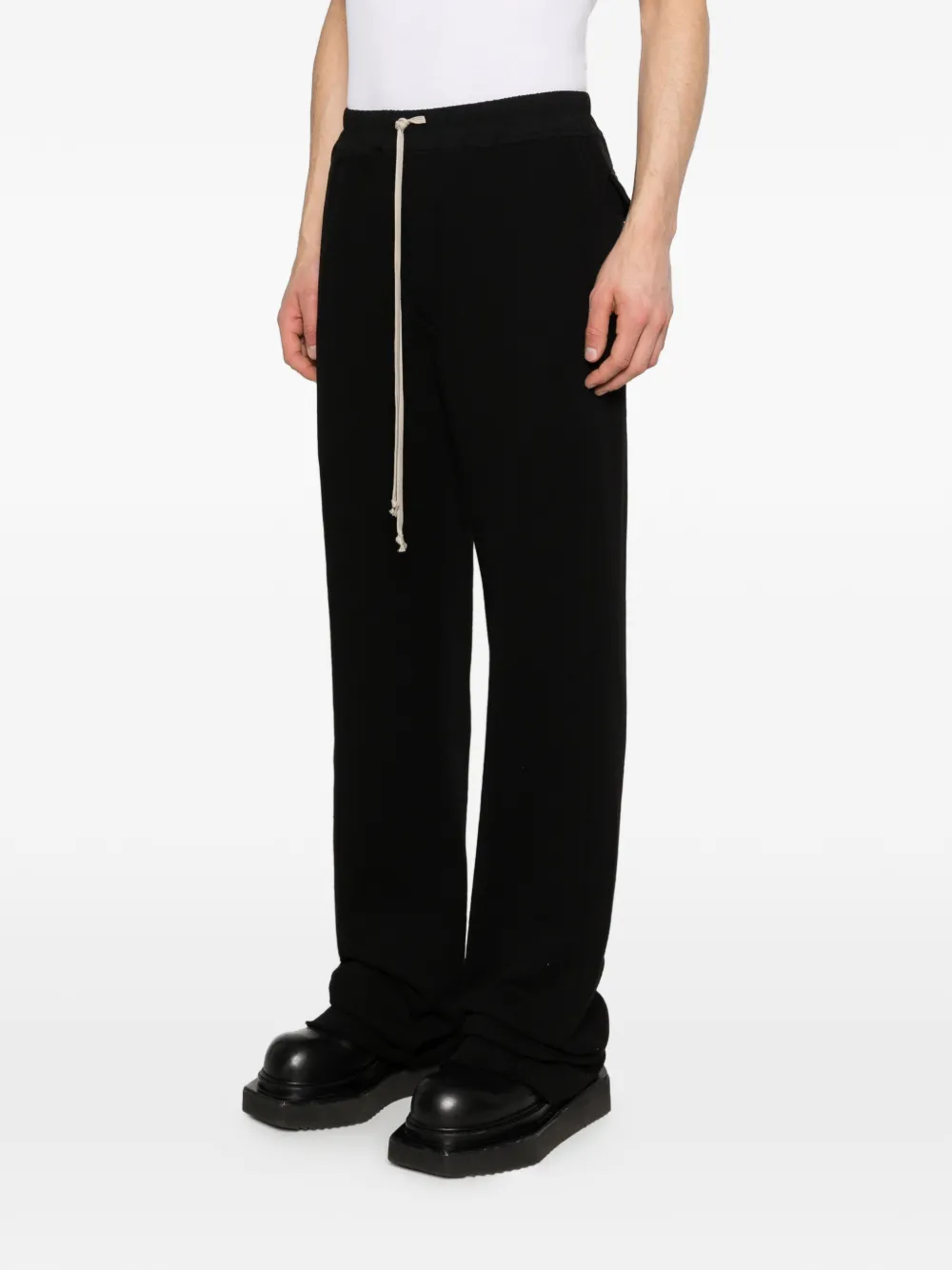  Rick Owens Dietrich Drawstring Trousers - Black 