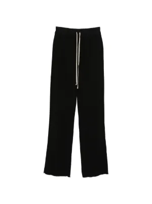 Rick Owens drawstring-fastening Trousers | Black | FARFETCH JO